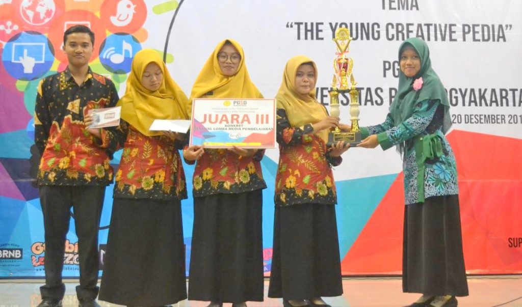Juara 3 Festival Media Pembelajaran PGSD UPY 2018